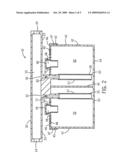 APPARATUS FOR SELECTIVELY DISPENSING FERTILIZER, PESTICIDE AND THE LIKE THROUGH A FLUID FLOW LINE diagram and image