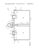 APPARATUS FOR SELECTIVELY DISPENSING FERTILIZER, PESTICIDE AND THE LIKE THROUGH A FLUID FLOW LINE diagram and image