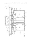 APPARATUS FOR SELECTIVELY DISPENSING FERTILIZER, PESTICIDE AND THE LIKE THROUGH A FLUID FLOW LINE diagram and image