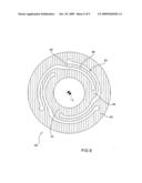 Electromagnetic fuel injector for gaseous fuels with anti-wear stop device diagram and image