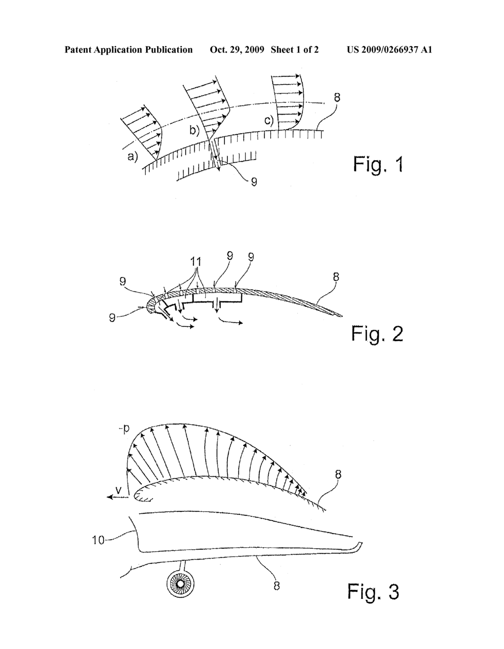 REDUCTION OF FRICTIONAL LOSSES IN THE REGION OF BOUNDARY LAYERS ON SURFACES, AROUND WHICH A FLUID FLOWS - diagram, schematic, and image 02