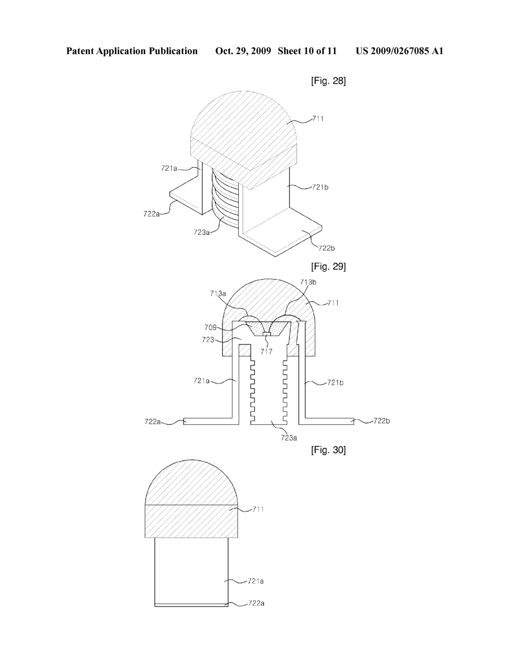 LED PACKAGE HAVING AN ARRAY OF LIGHT EMITTING CELLS COUPLED IN SERIES - diagram, schematic, and image 11