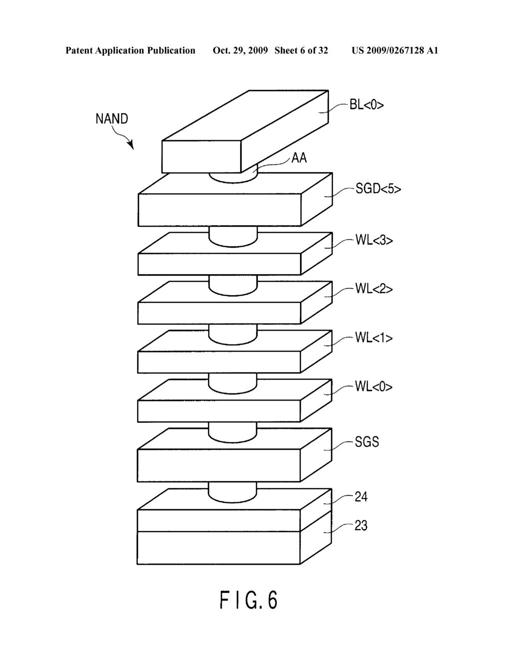 THREE DIMENSIONAL STACKED NONVOLATILE SEMICONDUCTOR MEMORY - diagram, schematic, and image 07