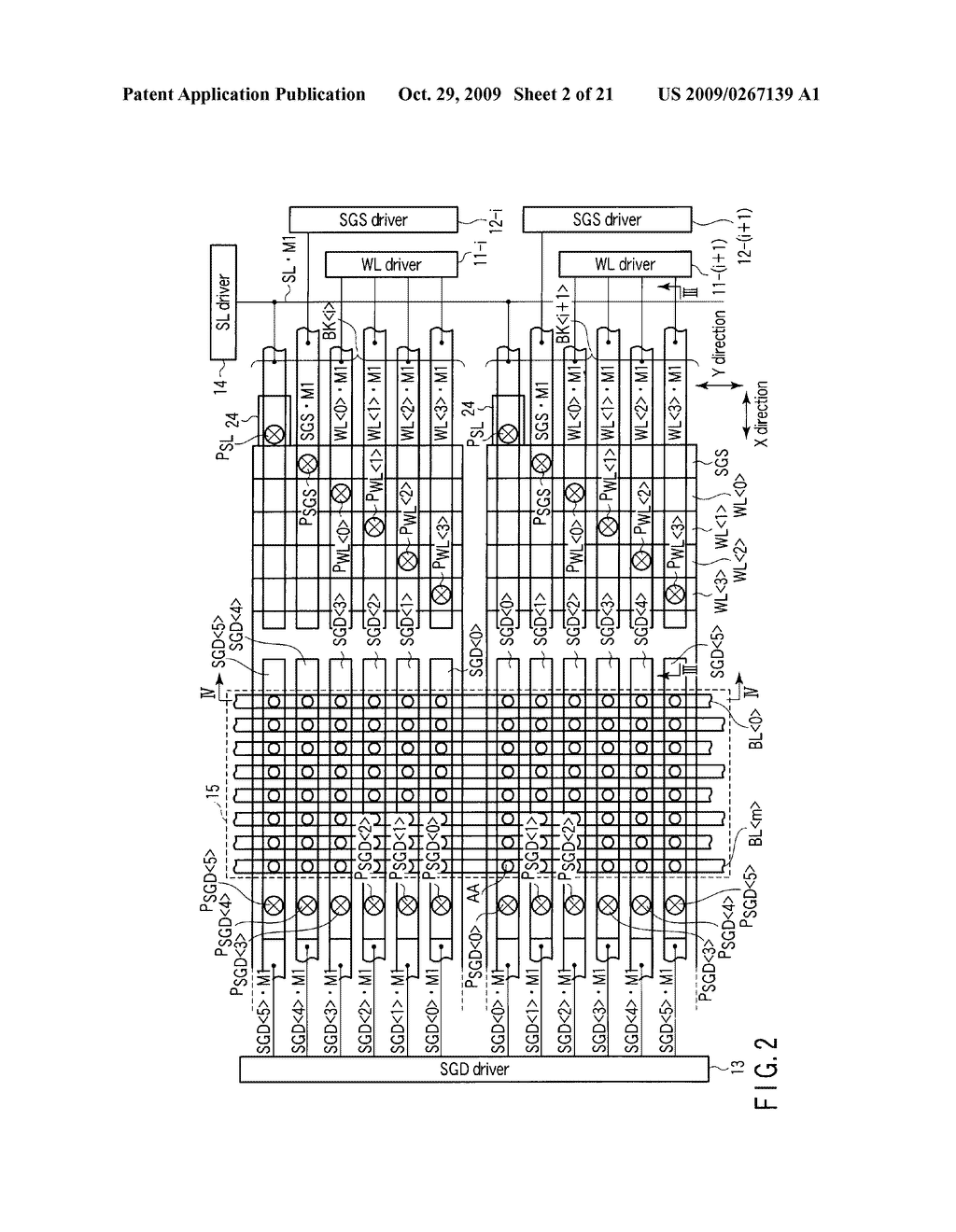 THREE DIMENSIONAL STACKED NONVOLATILE SEMICONDUCTOR MEMORY - diagram, schematic, and image 03