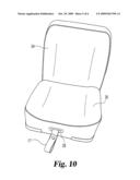 LINEAR RETRACTOR SEAT TIE DOWN diagram and image