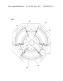 GENERATOR CONSTITUTED TO GENERATE ELECTRIC POWER BY RING-SHAPED ROTATIONS diagram and image