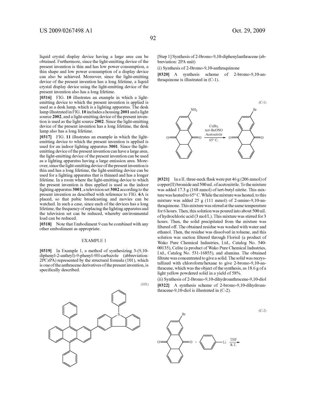 Anthracene Derivative, Light-Emitting Element, Light-Emitting Device, and Electronic Appliance - diagram, schematic, and image 143