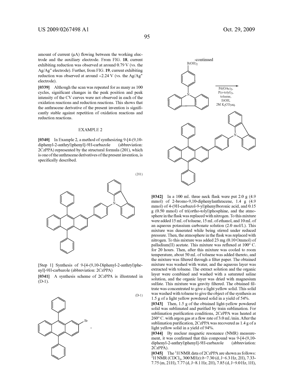 Anthracene Derivative, Light-Emitting Element, Light-Emitting Device, and Electronic Appliance - diagram, schematic, and image 146