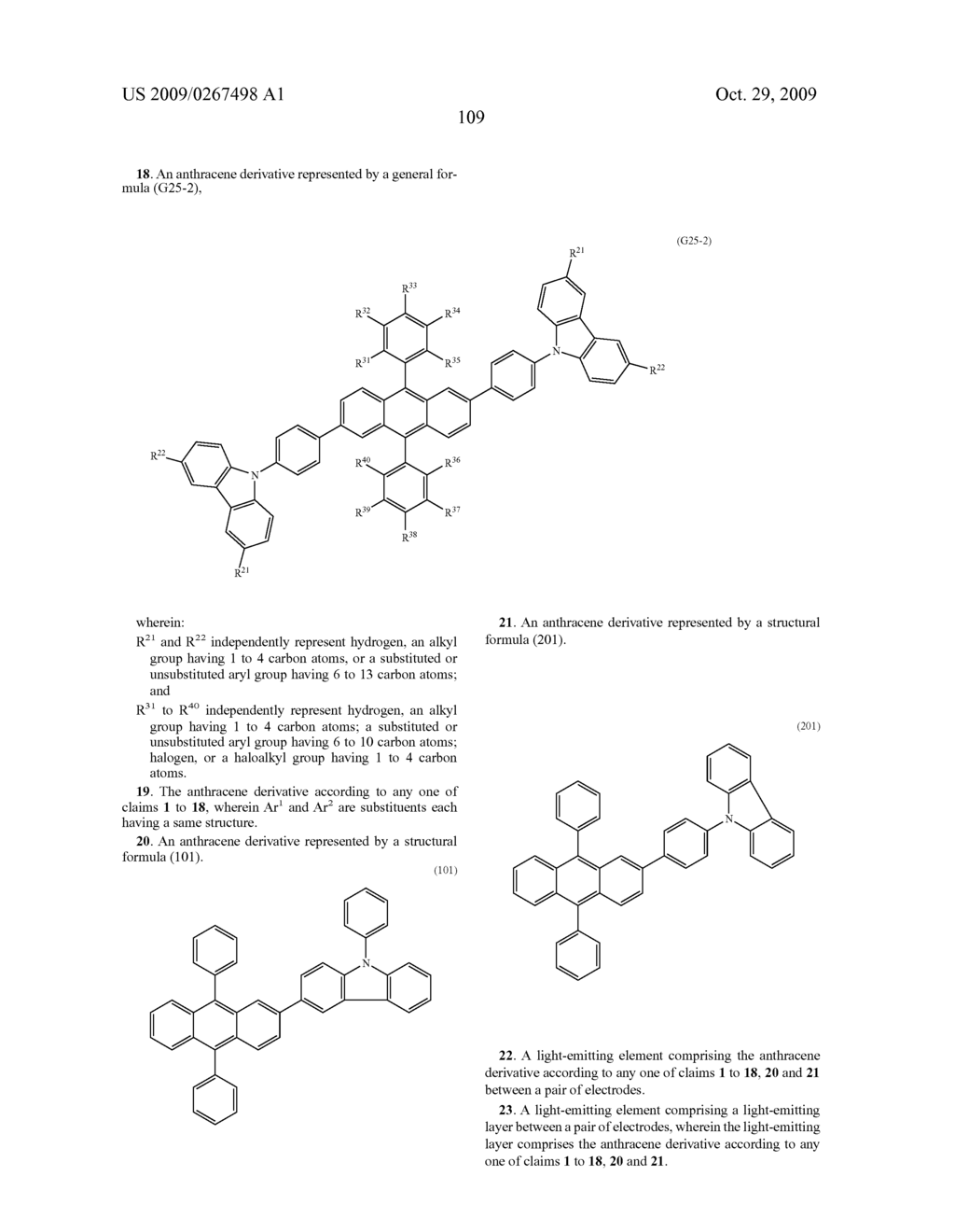 Anthracene Derivative, Light-Emitting Element, Light-Emitting Device, and Electronic Appliance - diagram, schematic, and image 160