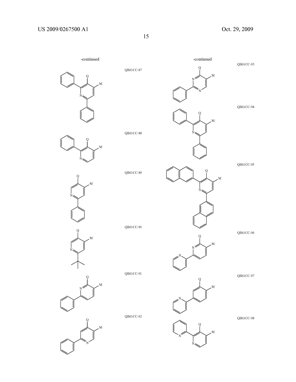 ORGANIC ELECTROLUMINESCENCE DEVICE - diagram, schematic, and image 16