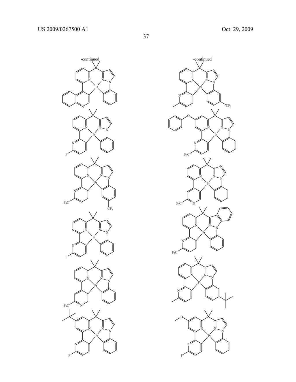 ORGANIC ELECTROLUMINESCENCE DEVICE - diagram, schematic, and image 38