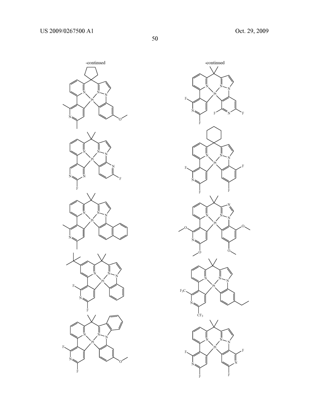 ORGANIC ELECTROLUMINESCENCE DEVICE - diagram, schematic, and image 51