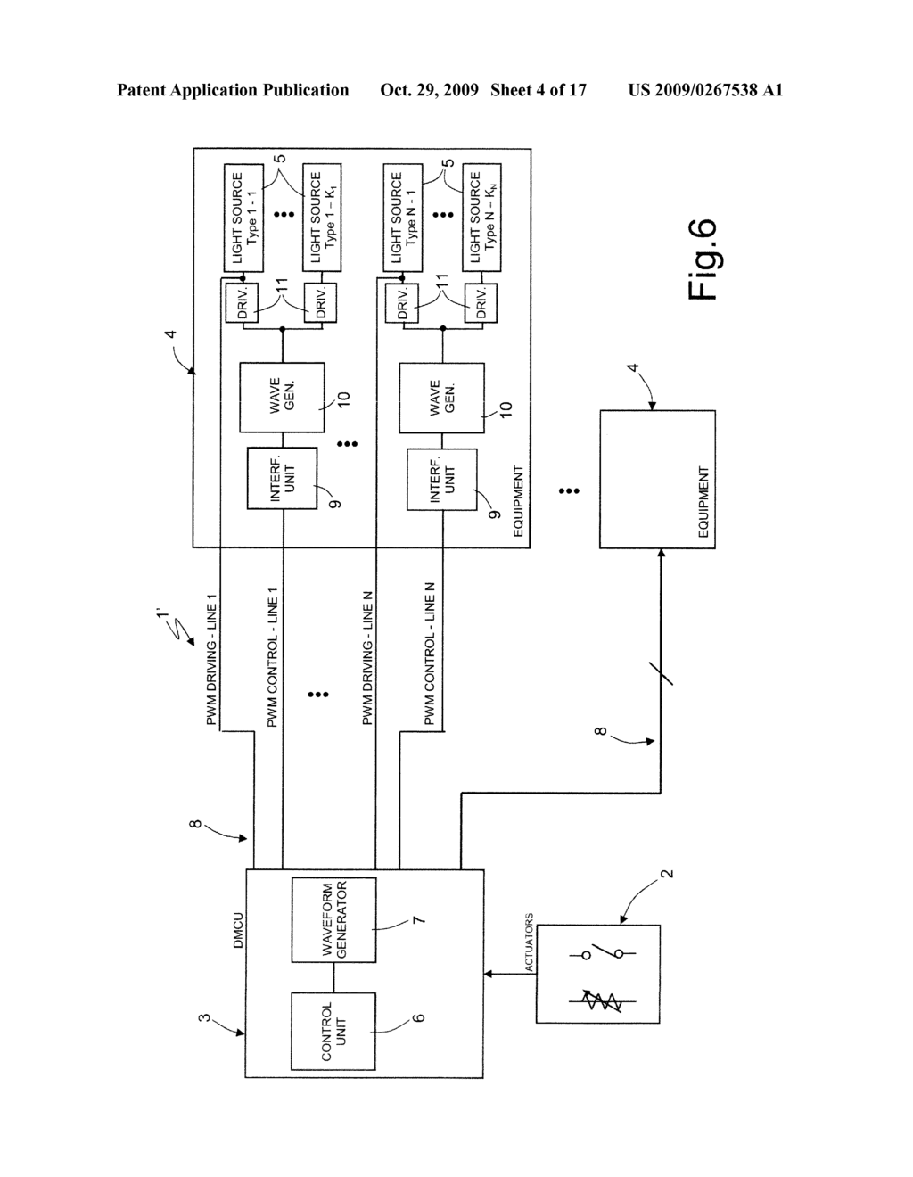 LIGHTING SYSTEM FOR AVIONICS APPLICATIONS AND CONTROL METHOD THEREOF - diagram, schematic, and image 05