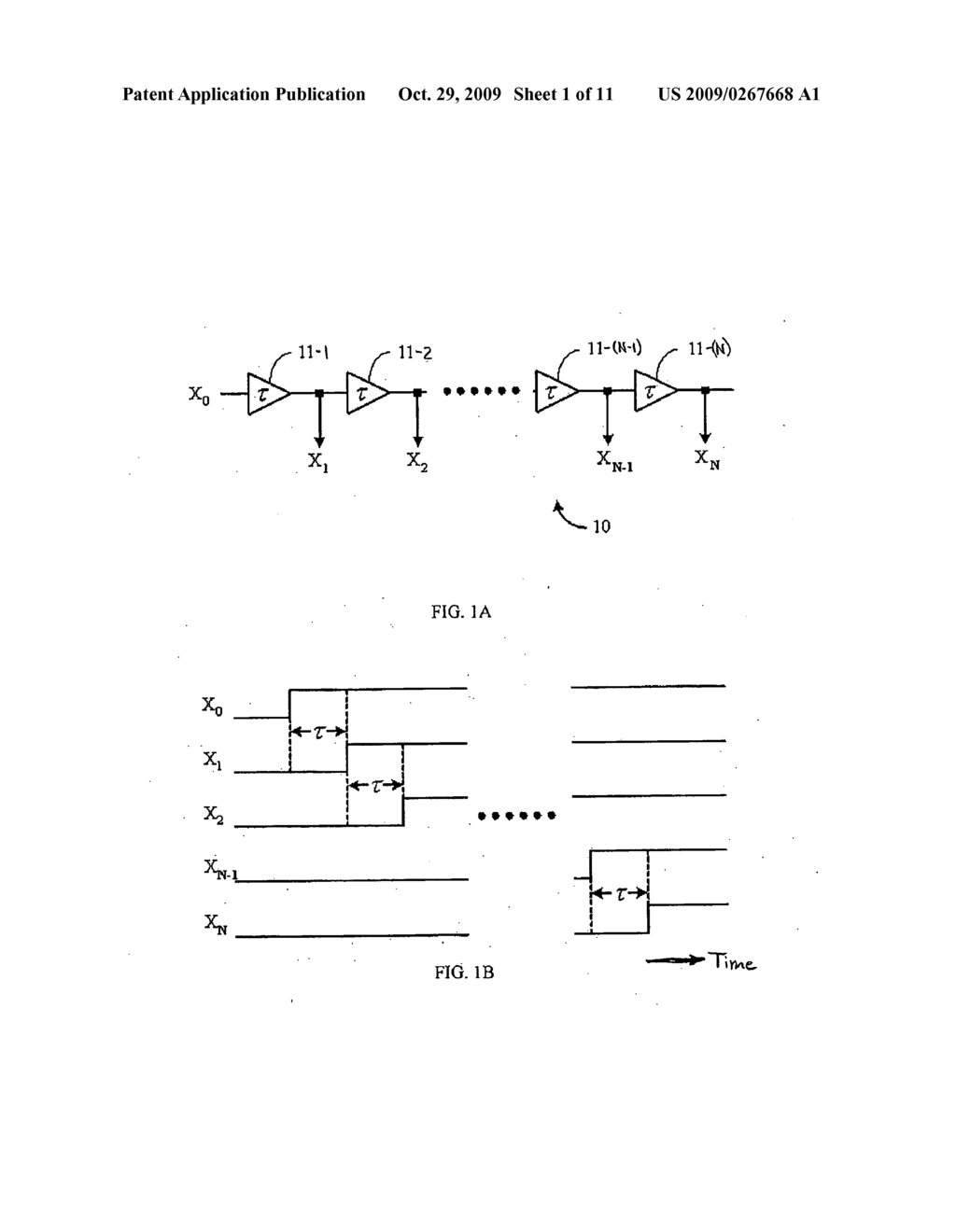 METHOD AND APPARATUS FOR CALIBRATING A DELAY CHAIN - diagram, schematic, and image 02