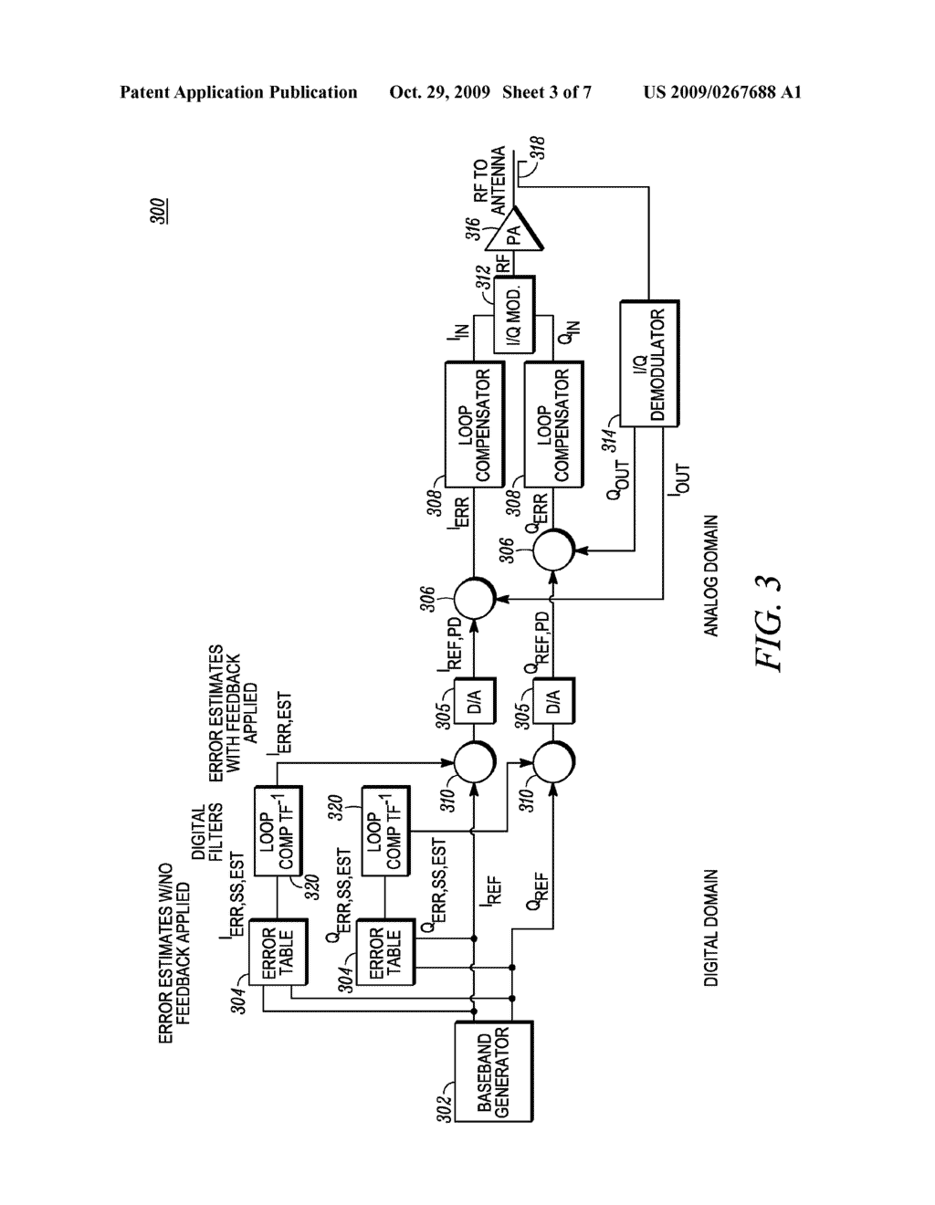 COMBINED FEEDBACK AND FEED-FORWARD LINEARIZATION OF RF POWER AMPLIFIERS - diagram, schematic, and image 04