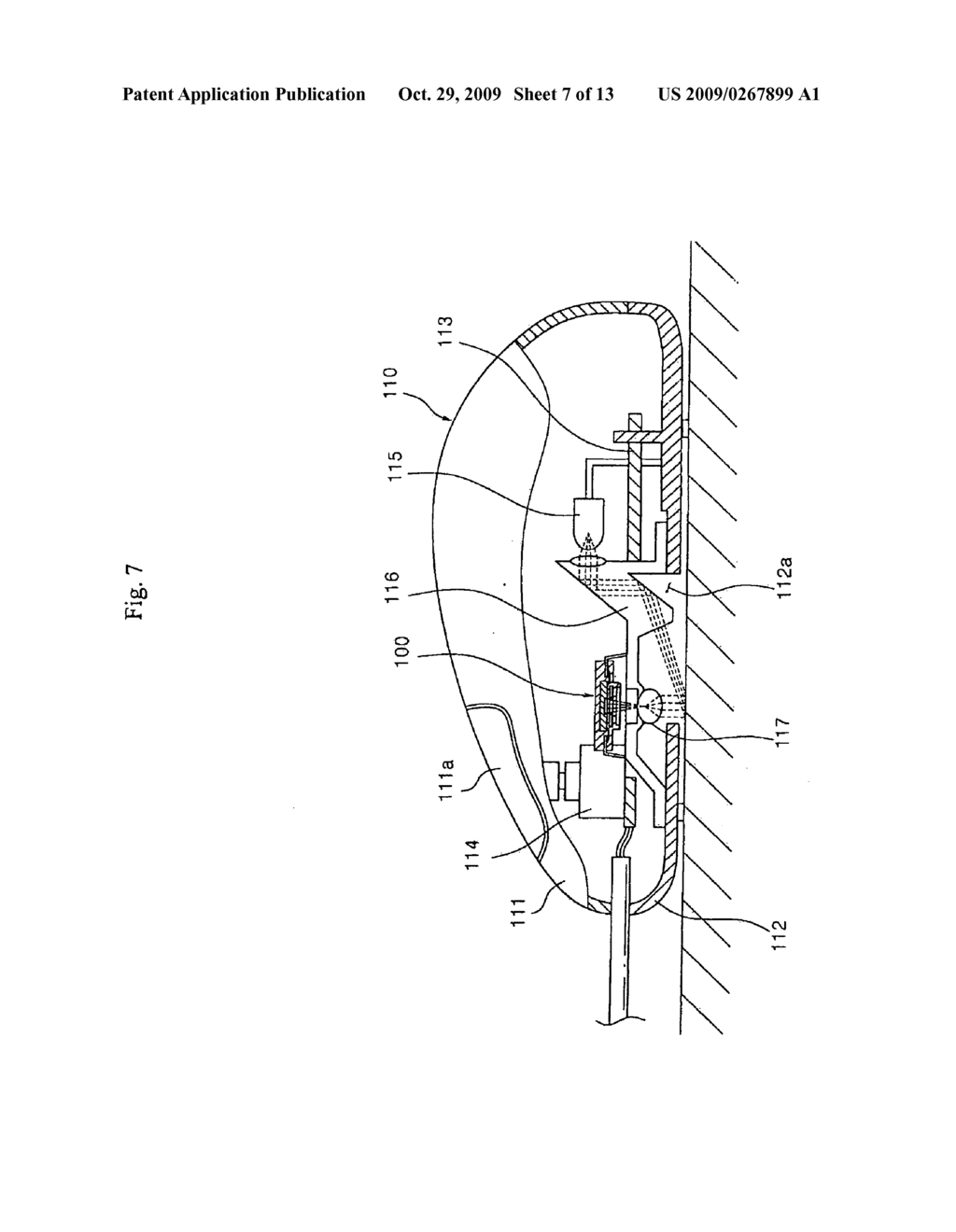 OPTICAL SENSOR MODULE FOR OPTICAL POINTING DEVICE AND METHOD OF FABRICATING THE SAME - diagram, schematic, and image 08