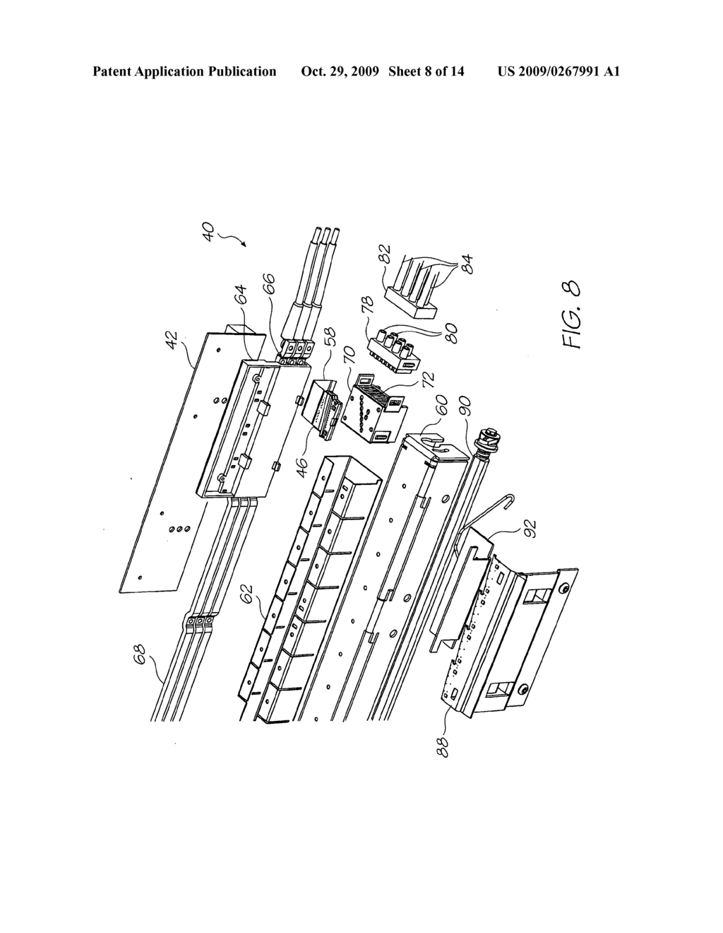 PRINTHEAD MODULE FOR WIDE FORMAT PAGEWIDTH INKJET PRINTER - diagram, schematic, and image 09