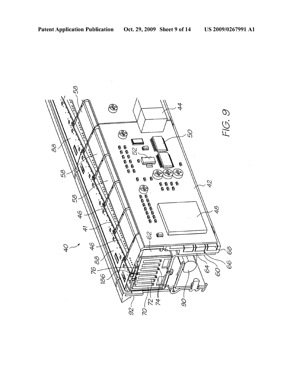 PRINTHEAD MODULE FOR WIDE FORMAT PAGEWIDTH INKJET PRINTER - diagram, schematic, and image 10