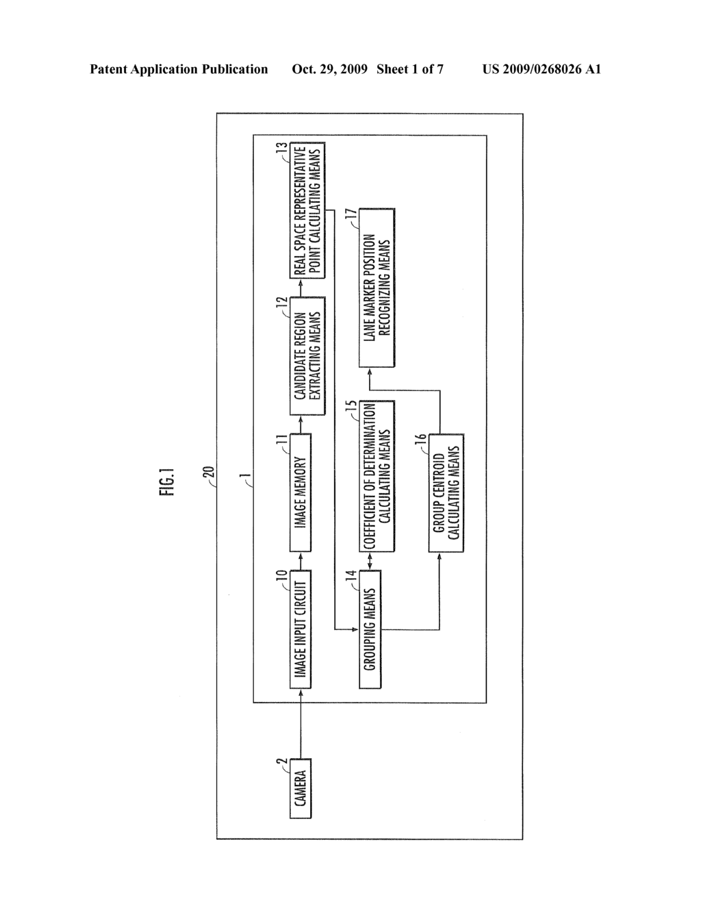 LANE MARKER RECOGNIZING APPARATUS - diagram, schematic, and image 02