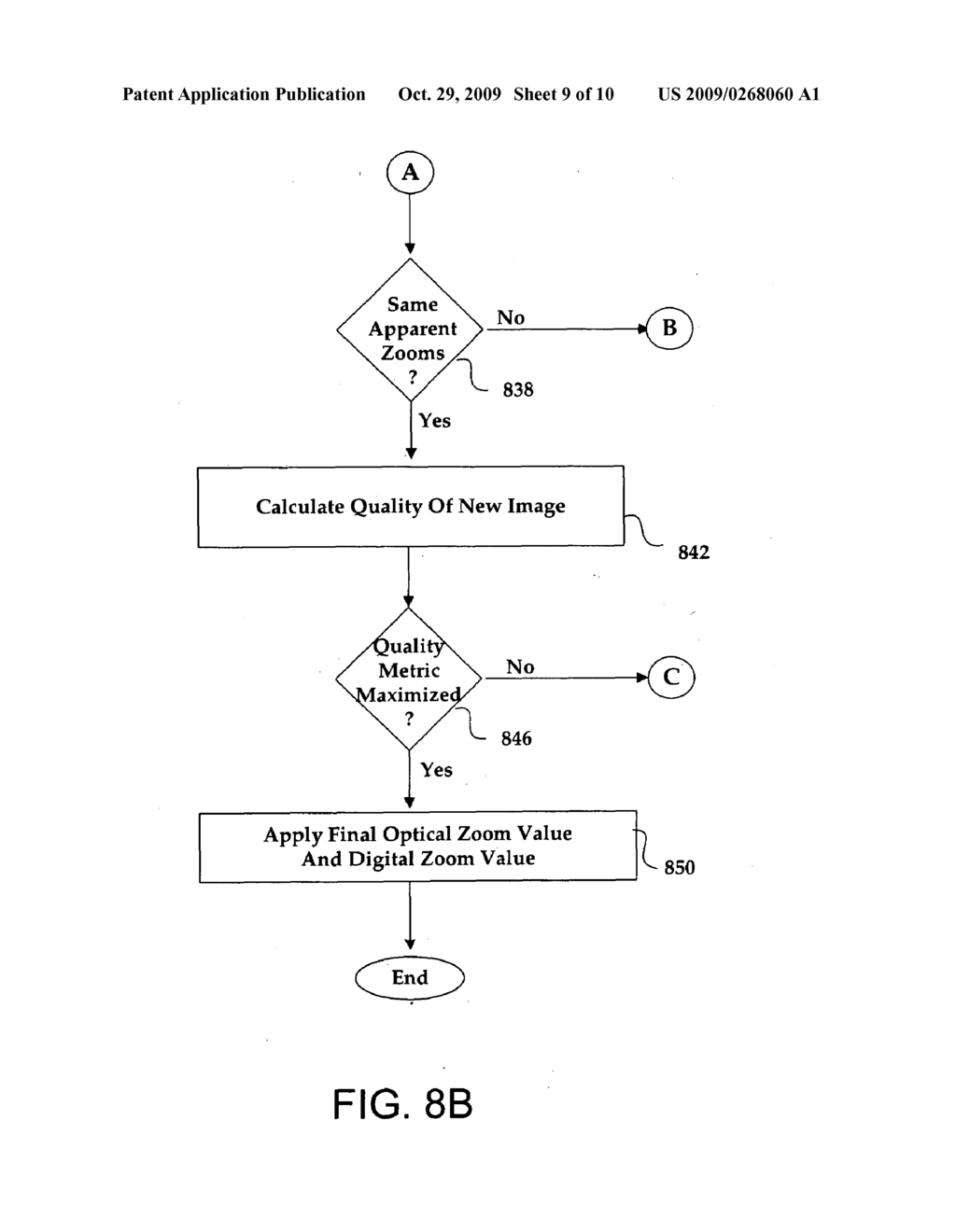 System and method for effectively optimizing zoom settings in a digital camera - diagram, schematic, and image 10