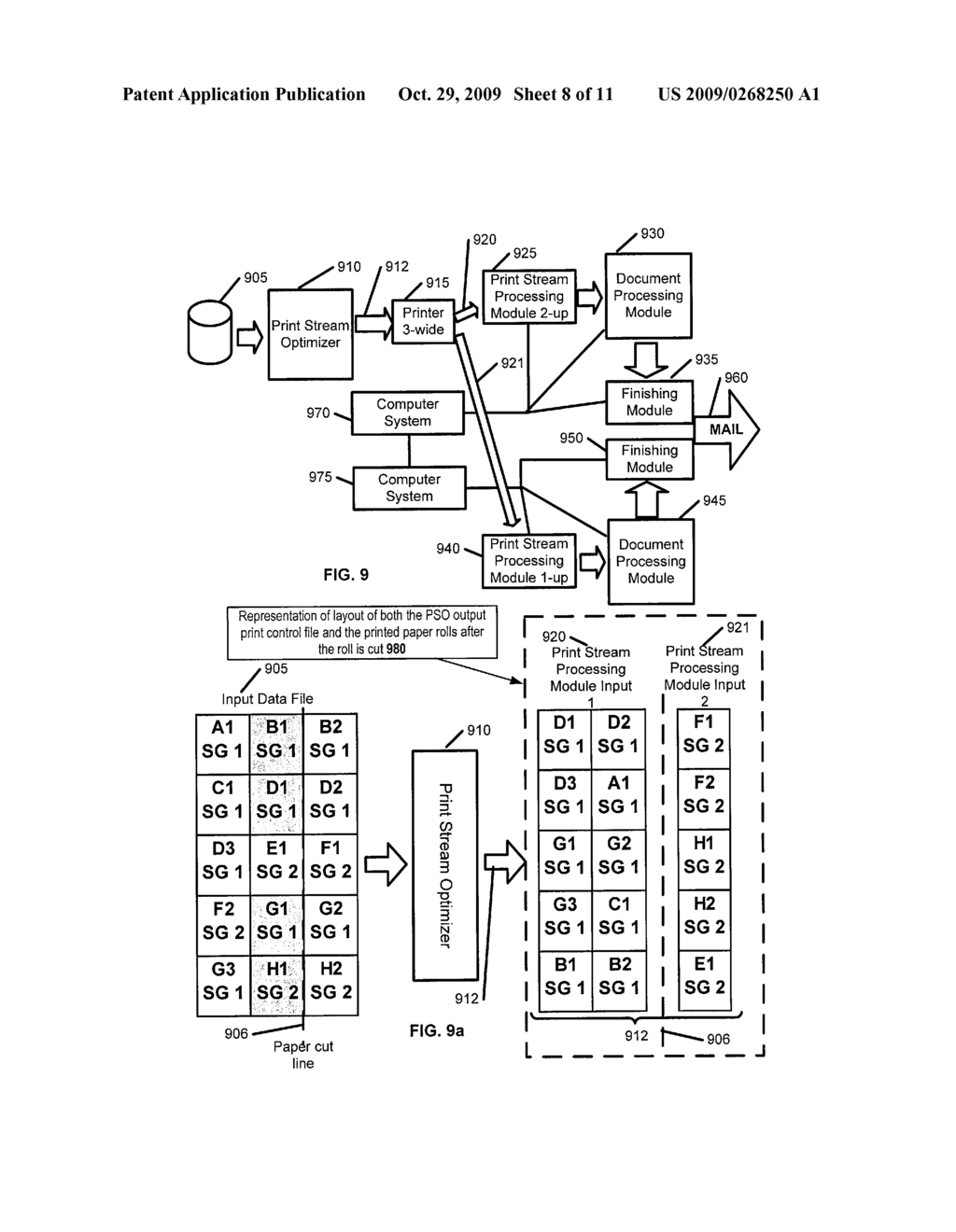 PRINT STREAM PROCESSING MODULE OPTIMIZER FOR DOCUMENT PROCESSING - diagram, schematic, and image 09