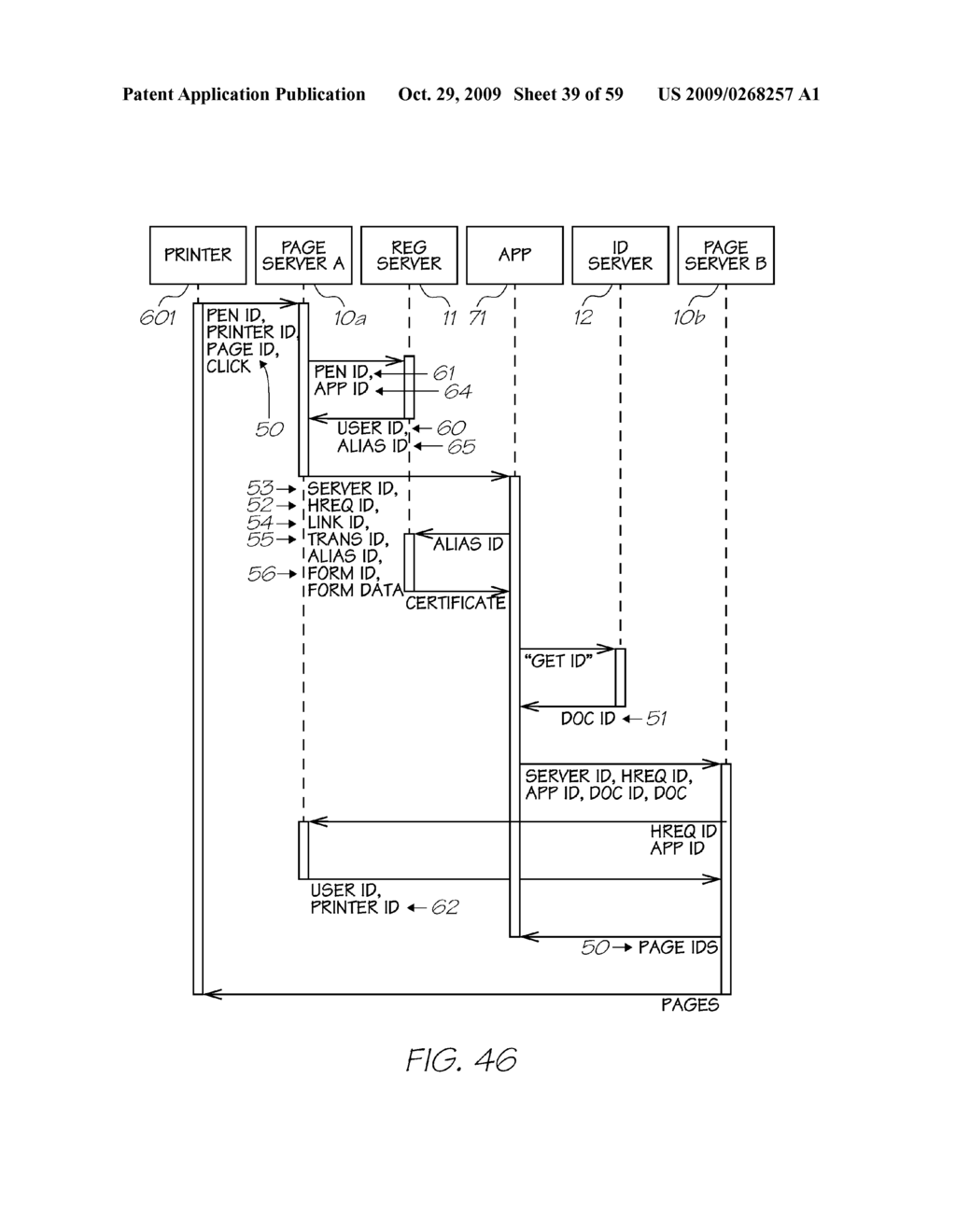 PRINTER FOR PRINTING POSITION-CODING PATTERN ONTO A SURFACE - diagram, schematic, and image 40