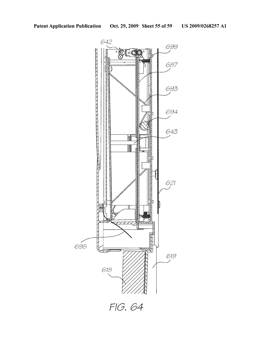 PRINTER FOR PRINTING POSITION-CODING PATTERN ONTO A SURFACE - diagram, schematic, and image 56