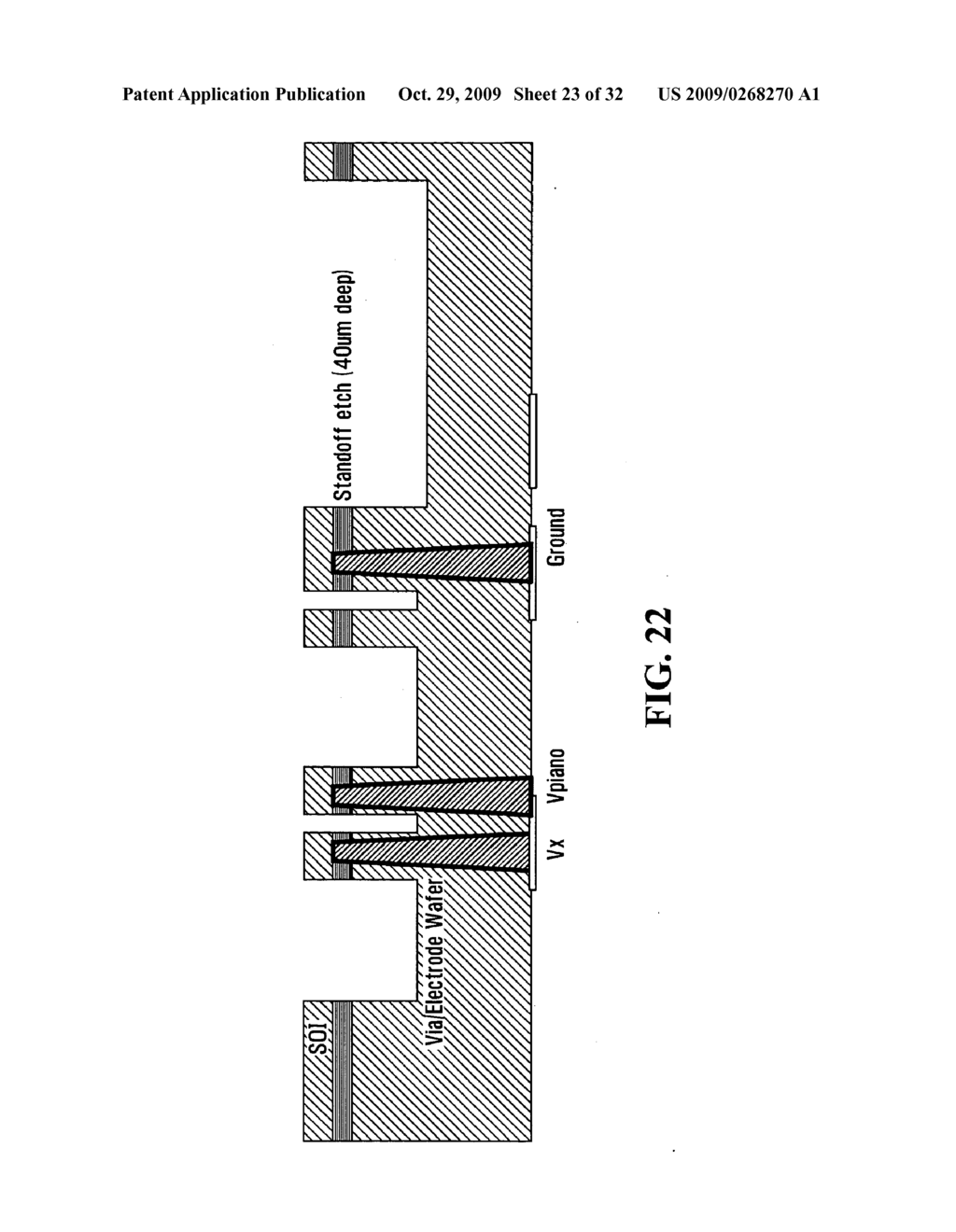 MEMS DEVICE WITH INDEPENDENT ROTATION IN TWO AXES OF ROTATION - diagram, schematic, and image 24