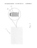 Projector screen structure diagram and image