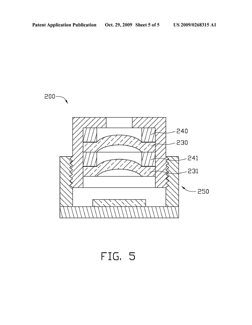 LENS MODULE AND CAMERA MODULE USING SAME - diagram, schematic, and image 06