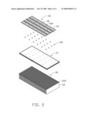 LED LAMP HAVING A VAPOR CHAMBER FOR DISSIPATING HEAT GENERATED BY LEDS OF THE LED LAMP diagram and image