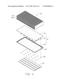 LED LAMP HAVING A VAPOR CHAMBER FOR DISSIPATING HEAT GENERATED BY LEDS OF THE LED LAMP diagram and image