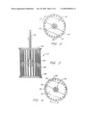 Mixing device and method of mixing diagram and image