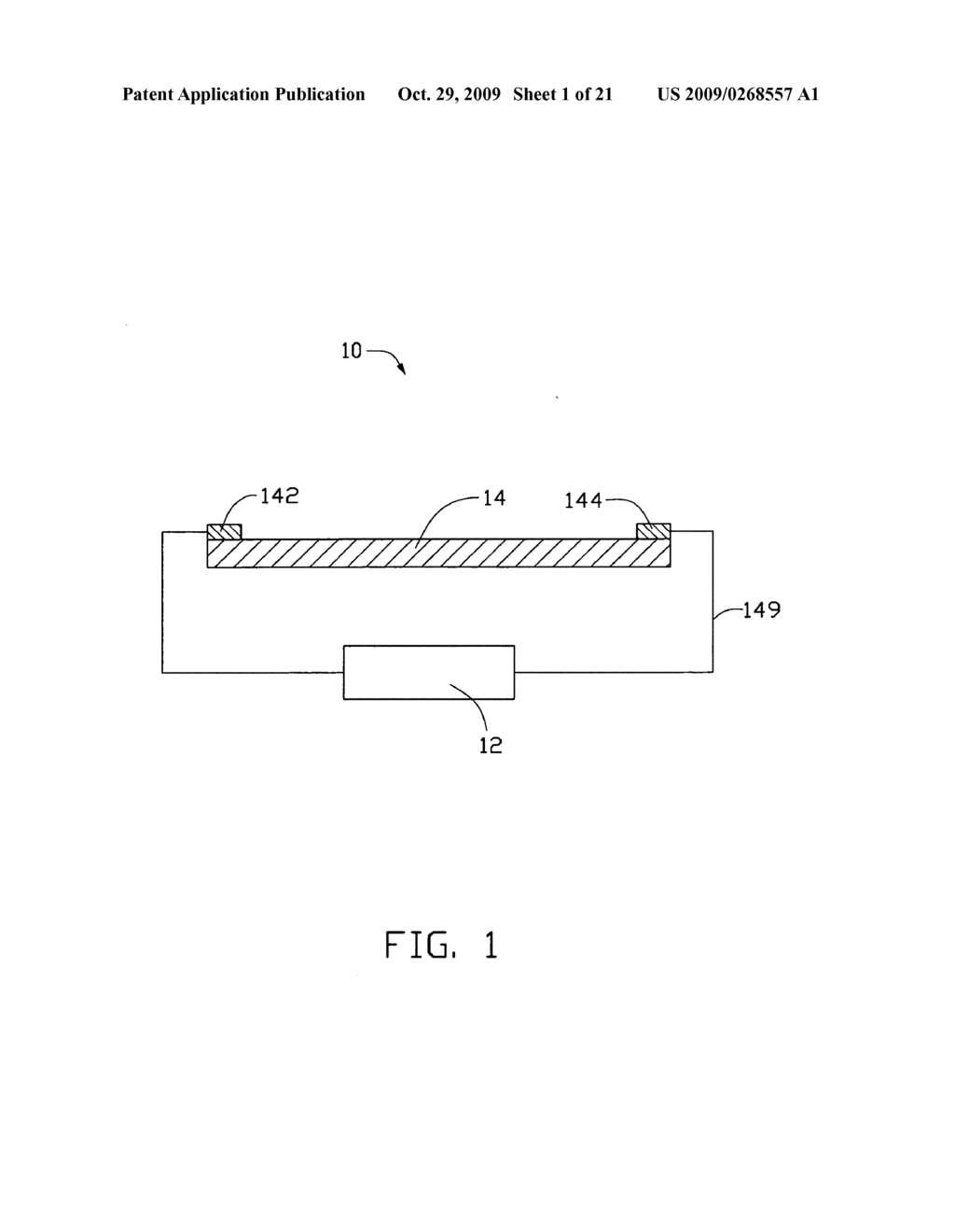 Method of causing the thermoacoustic effect - diagram, schematic, and image 02