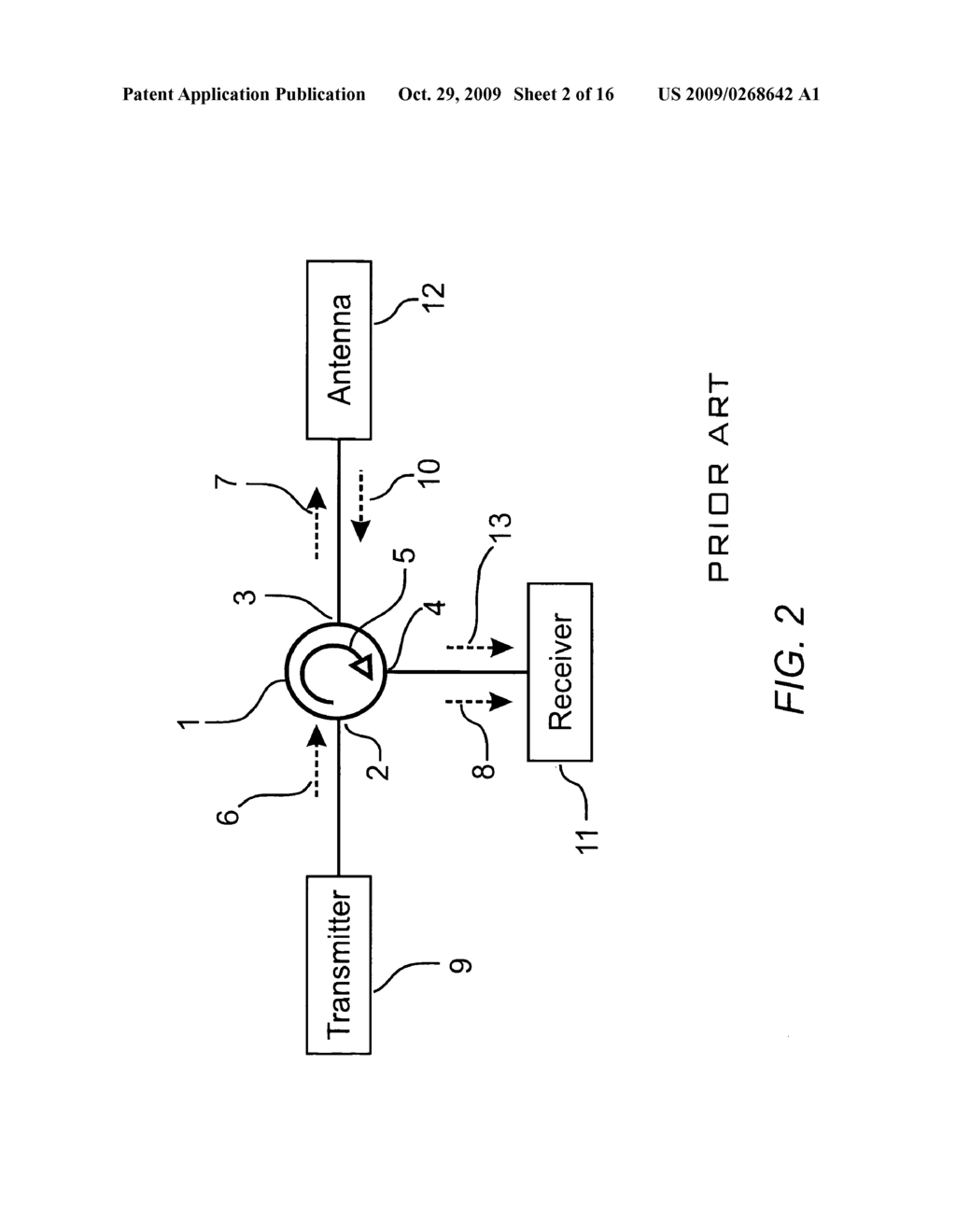 High isolation signal routing assembly for full duplex communication - diagram, schematic, and image 03