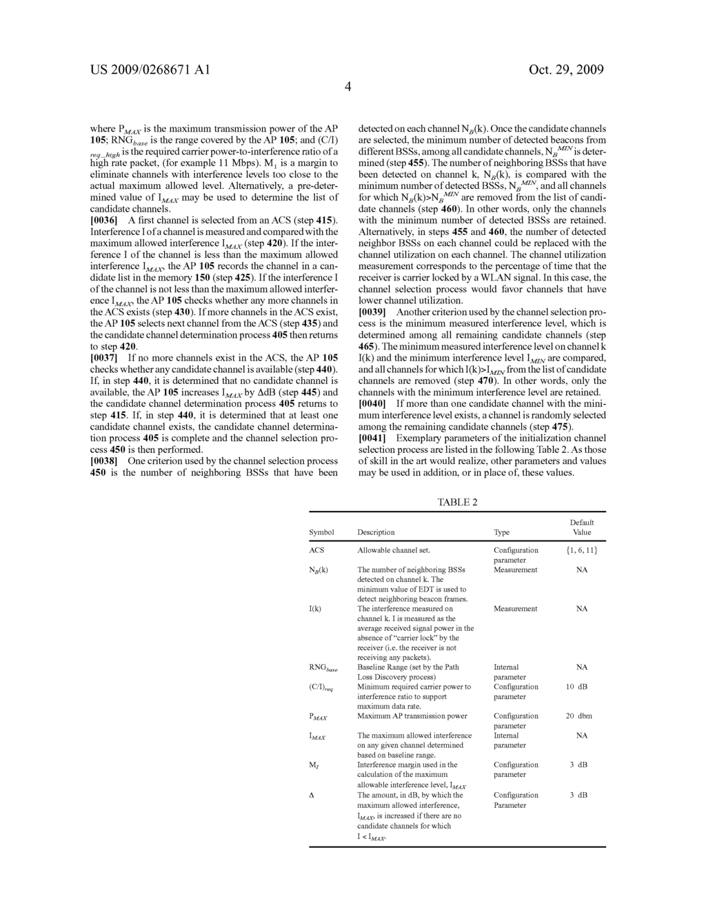 WIRELESS COMMUNICATION METHOD AND APPARATUS FOR IMPLEMENTING ACCESS POINT STARTUP AND INITIAL CHANNEL SELECTION PROCESSES - diagram, schematic, and image 09