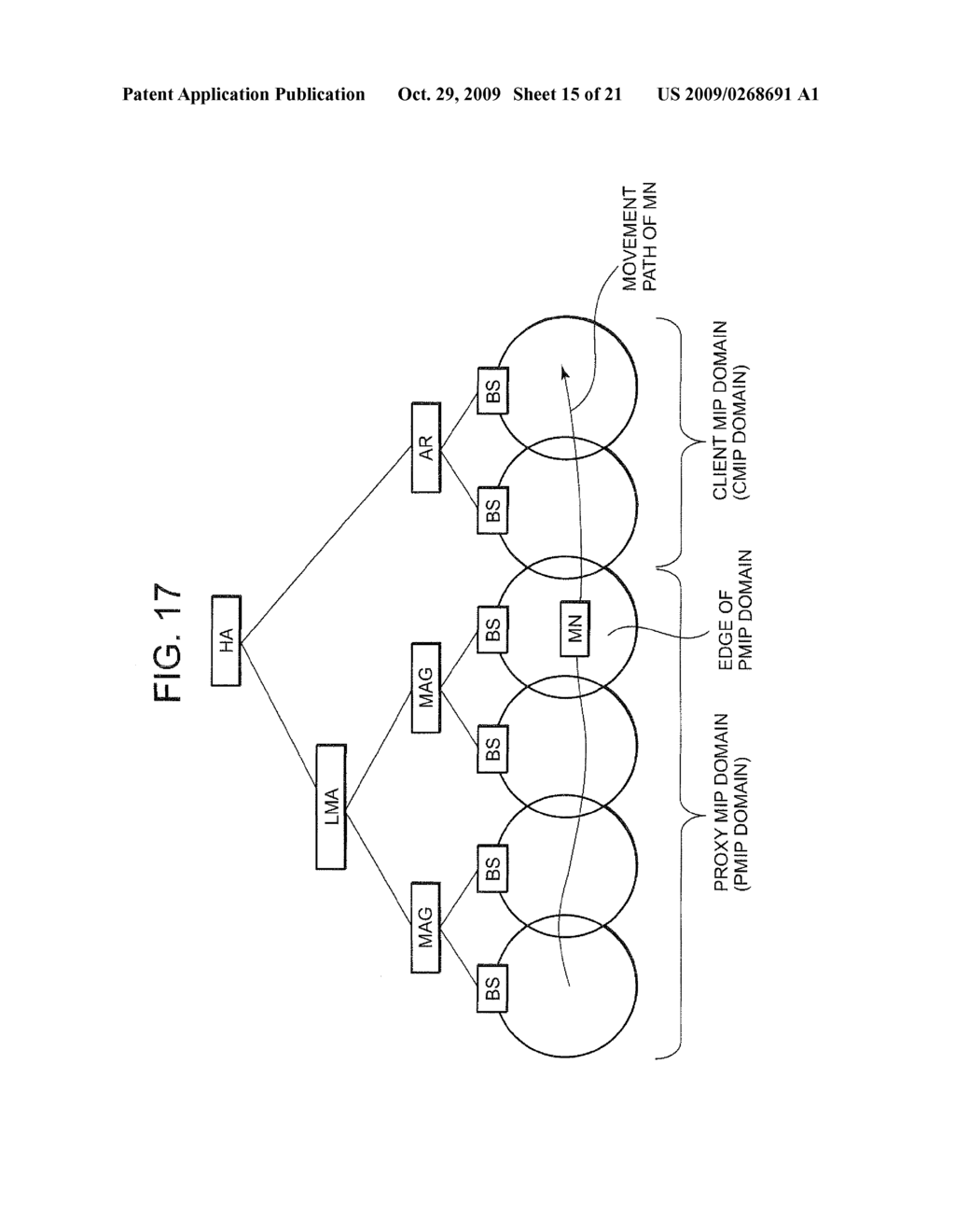 HANDOVER PROCESSING METHOD, AND ACCESS POINT AND MOBILE TERMINAL FOR USE IN THE METHOD - diagram, schematic, and image 16