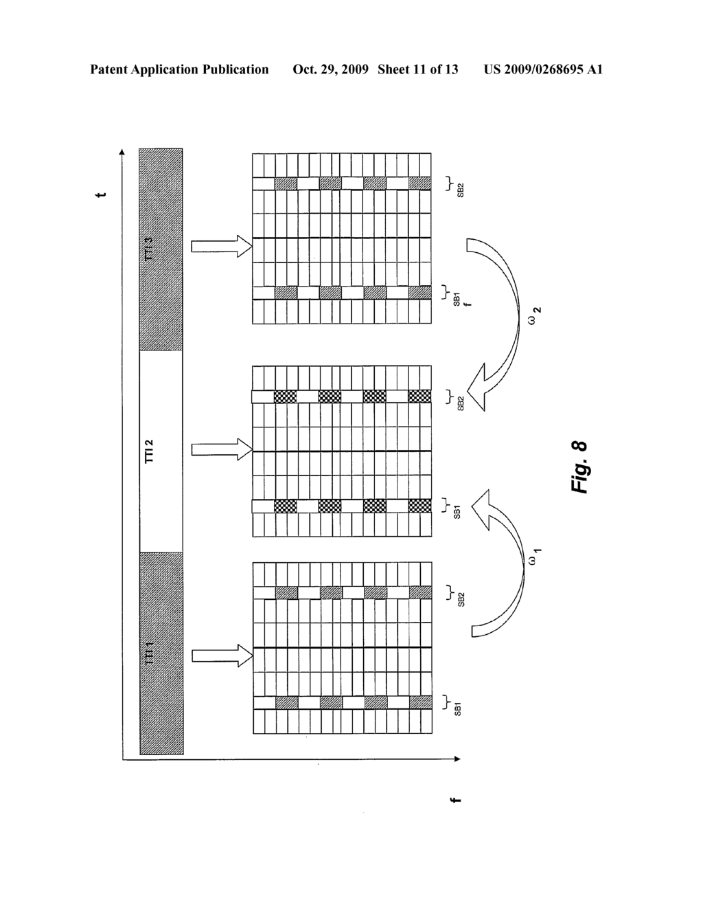 Method and System for Processing Reference Signals in OFDM Systems Using Transmission Time Interval Groupings - diagram, schematic, and image 12