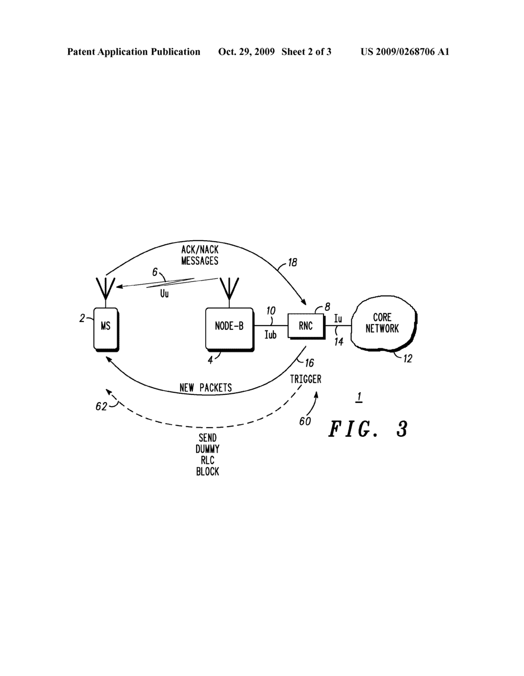 OPTIMISED PACKET DATA TRANSMISSION PROTOCOL IN A COMMUNICATION SYSTEM EMPLOYING A TRANSMISSION WINDOW - diagram, schematic, and image 03