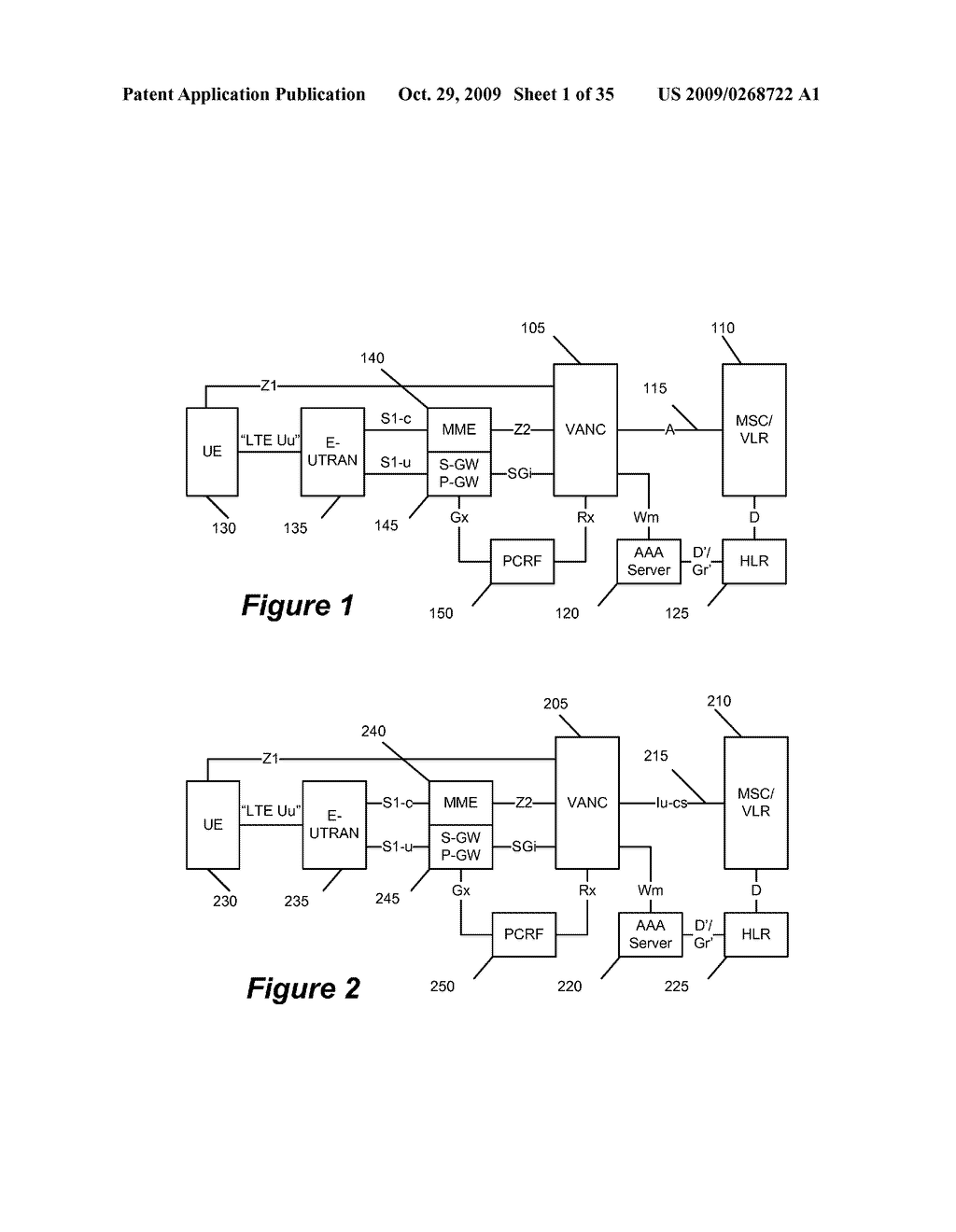 User Equipment and System Architecture for Voice over Long Term Evolution via Generic Access - diagram, schematic, and image 02