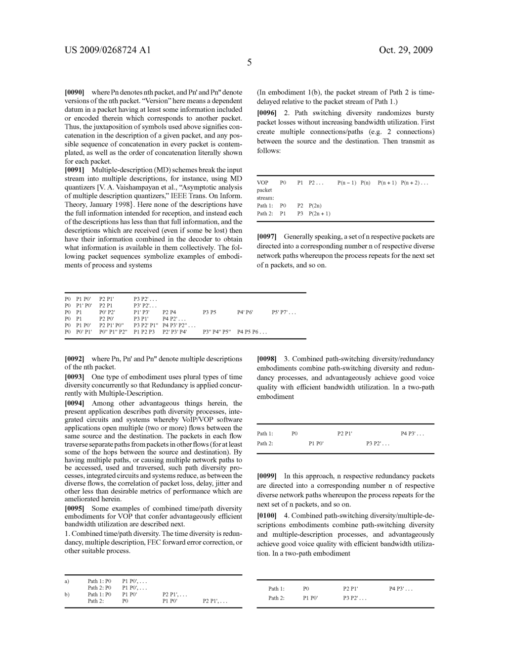 SYSTEMS, PROCESSES AND INTEGRATED CIRCUITS FOR RATE AND/OR DIVERSITY ADAPTATION FOR PACKET COMMUNICATIONS - diagram, schematic, and image 27