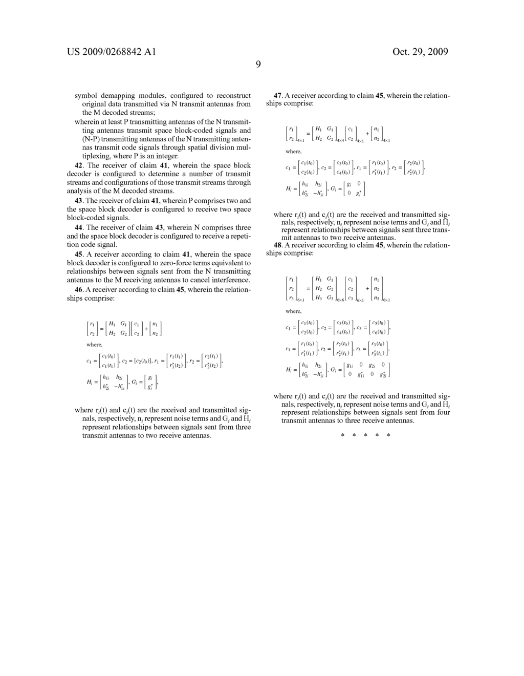 MULTIPLE STREAMS USING PARTIAL STBC WITH SDM WITHIN A WIRELESS LOCAL AREA NETWORK - diagram, schematic, and image 17