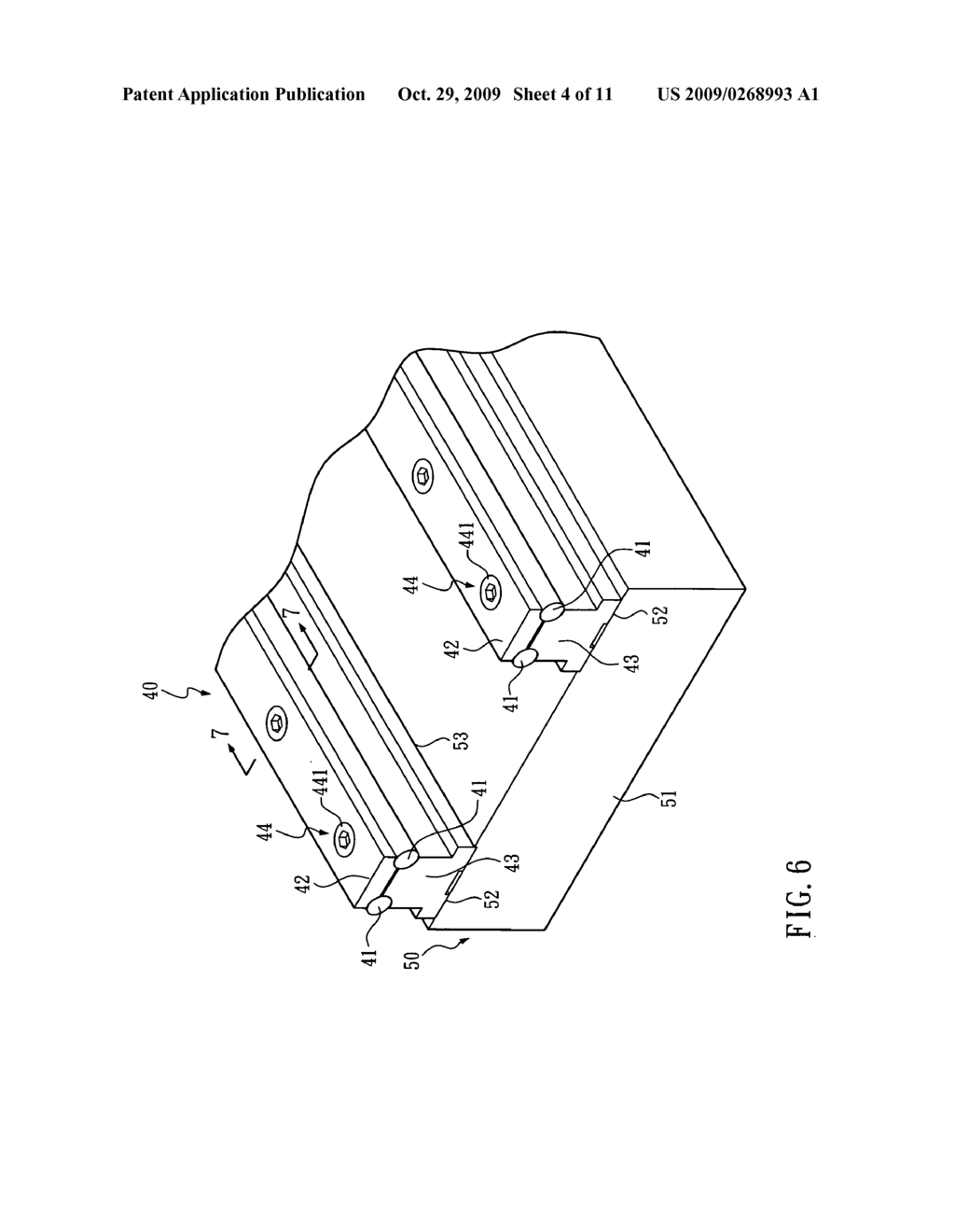 Automatic-positioning linear guide - diagram, schematic, and image 05