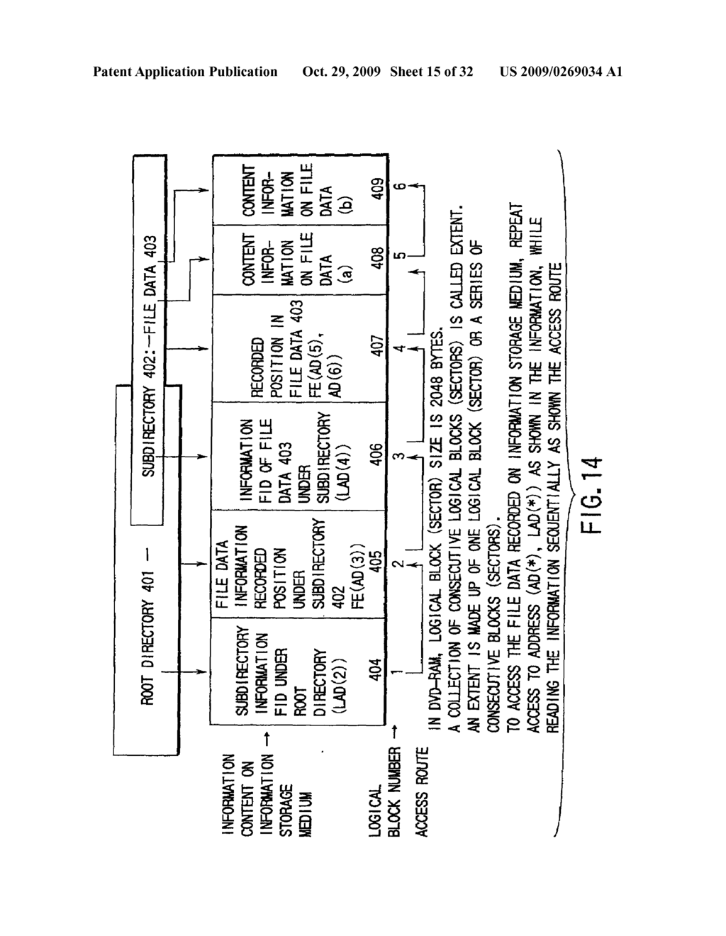 INFORMATION RECORDING METHOD, INFORMATION RECORDING MEDIUM, AND INFORMATION REPRODUCING METHOD, WHEREIN INFORMATION IS STORED ON A DATA RECORDING PORTION AND A MANAGEMENT INFORMATION RECORDING PORTION - diagram, schematic, and image 16