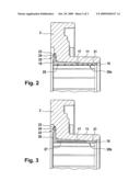 LEVER MOUNTING ARRANGEMENT COMPRISING AN INJECTED SLIDING BEARING diagram and image