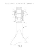 Alignment Structure for a Wood Flat Drill Bit diagram and image