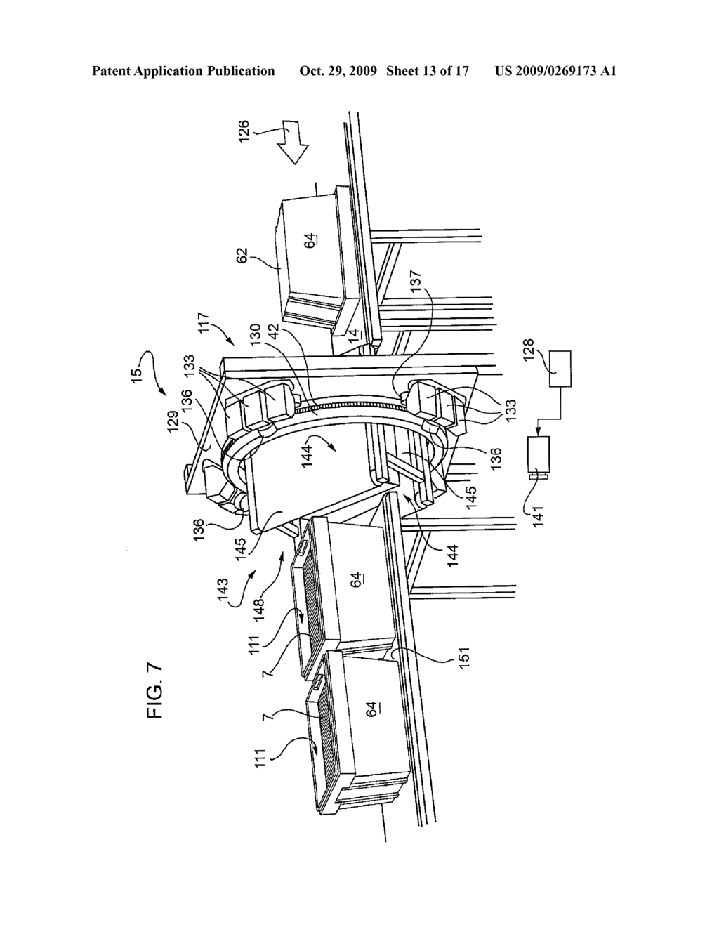 DEVICE FOR PROCESSING MAIL ITEMS IN BUNDLES - diagram, schematic, and image 14