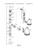 System and Method for Portable Battery Back-Up Sump Pump diagram and image