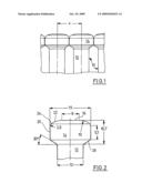 PUNCH FOR A ROTARY PRESS diagram and image