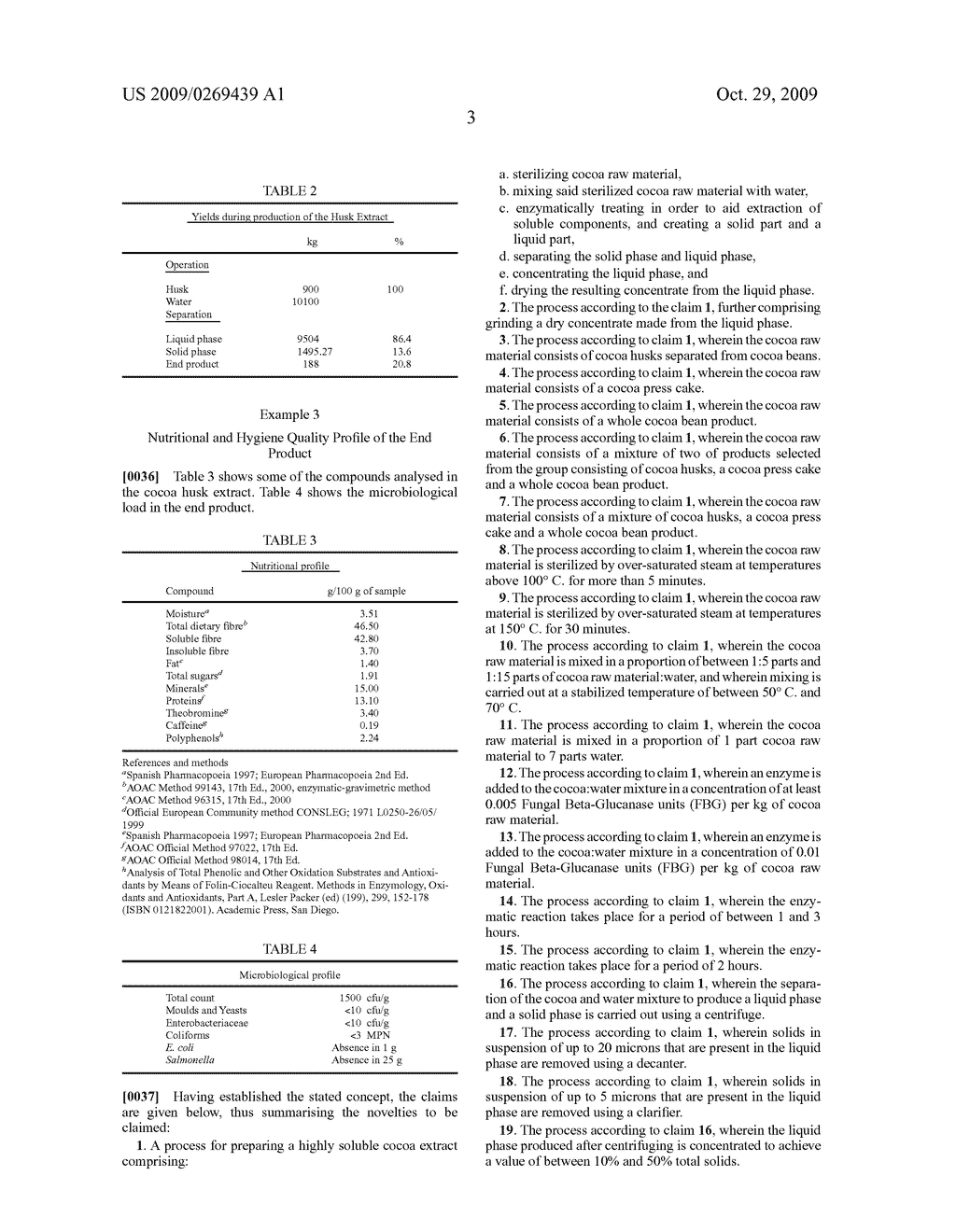 PROCESS FOR PREPARING A HIGHLY-SOLUBLE COCOA EXTRACT - diagram, schematic, and image 04